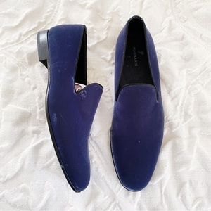 Magnanni Velvet Loafers Size 13